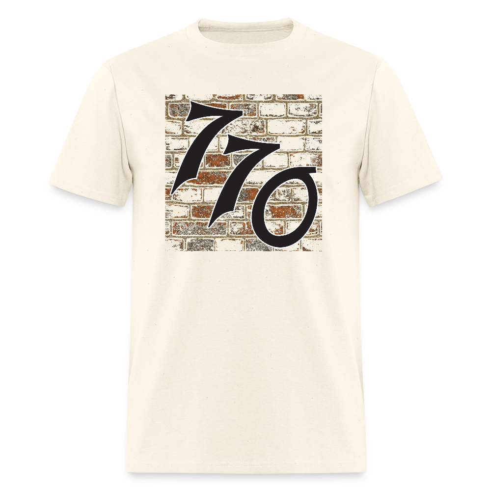 770 Brick Wall Men's T-Shirt | GILDAN 5000 - sweet cream heather