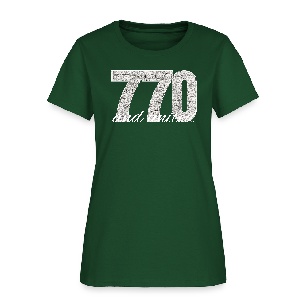 770 And United Light Women's T-Shirt - forest green