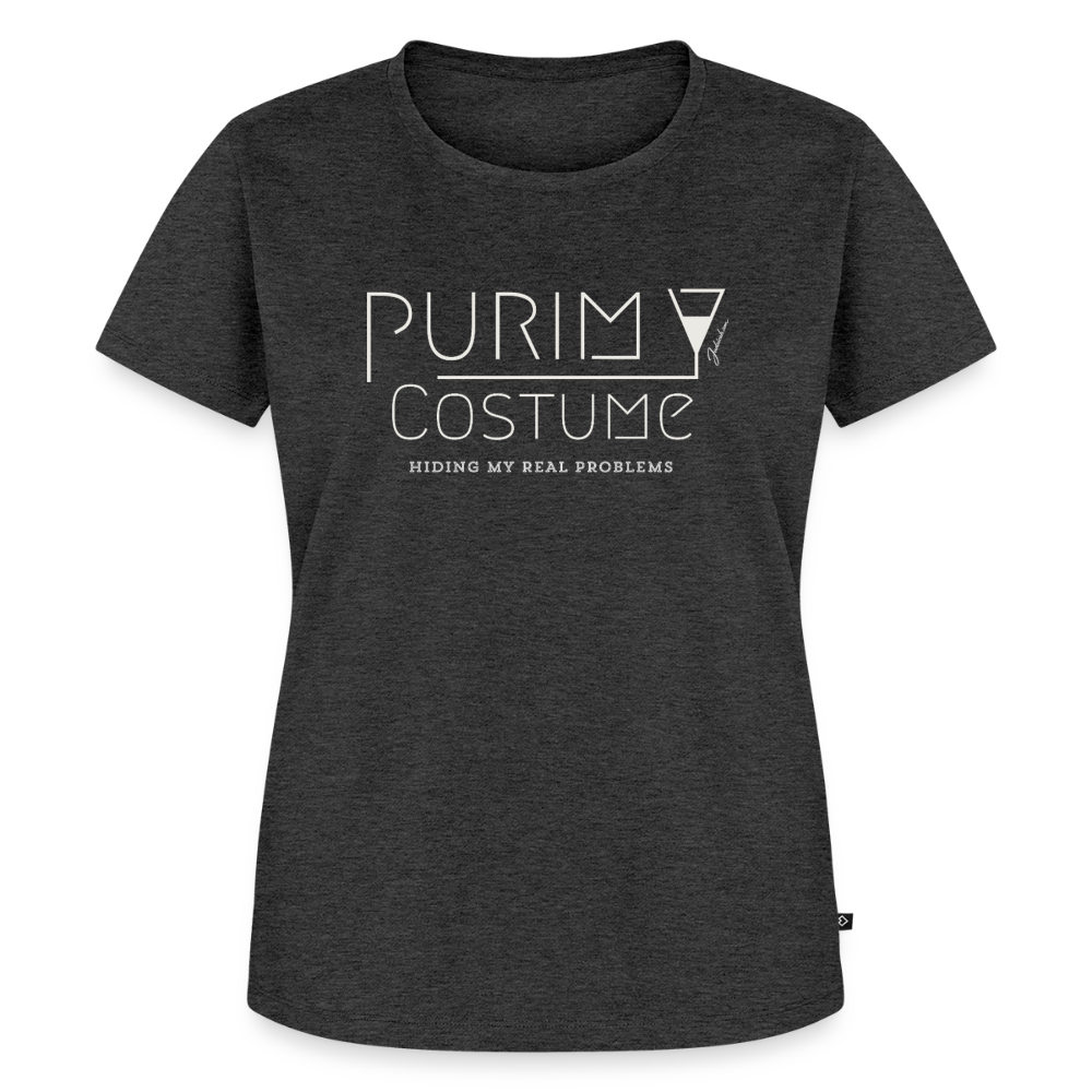 Purim Costume Women’s Premium T-Shirt - heather anthracite