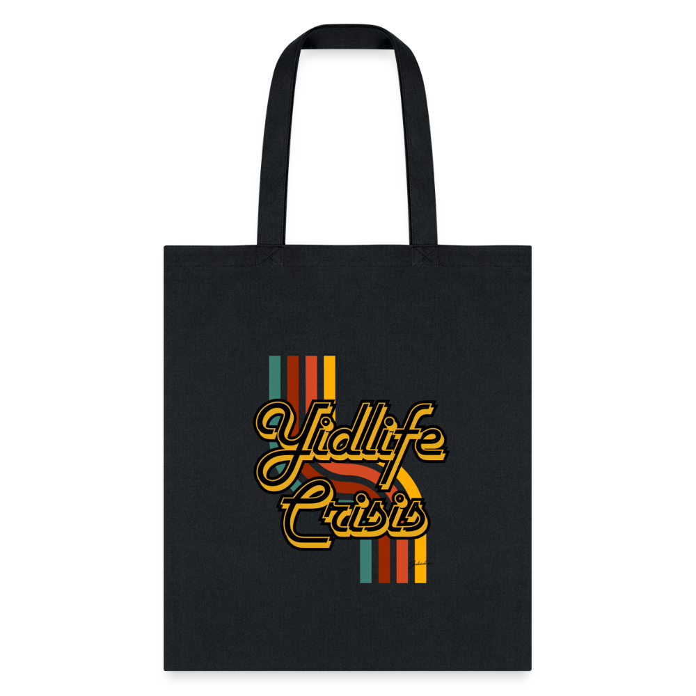 Yidlife Crisis Tote Bag - black