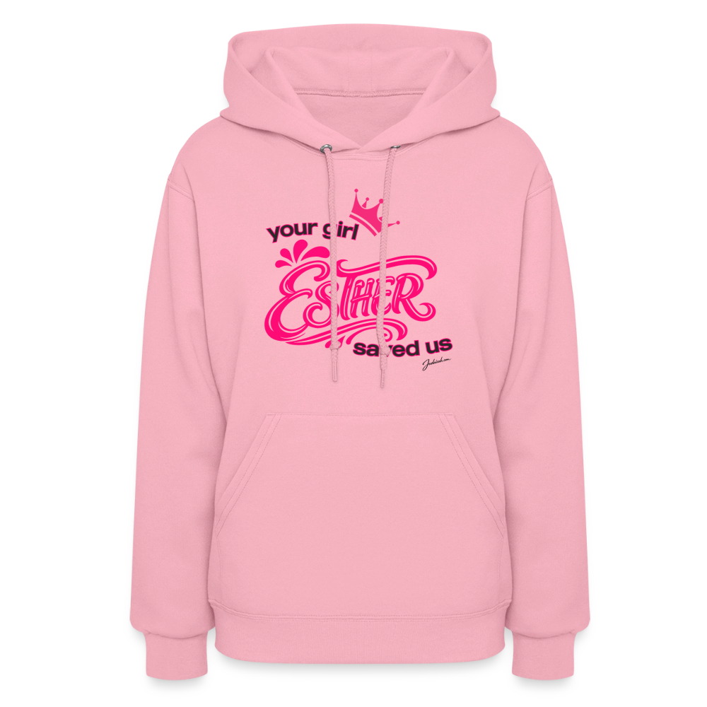 Your Girl Esther Women's Hoodie - classic pink