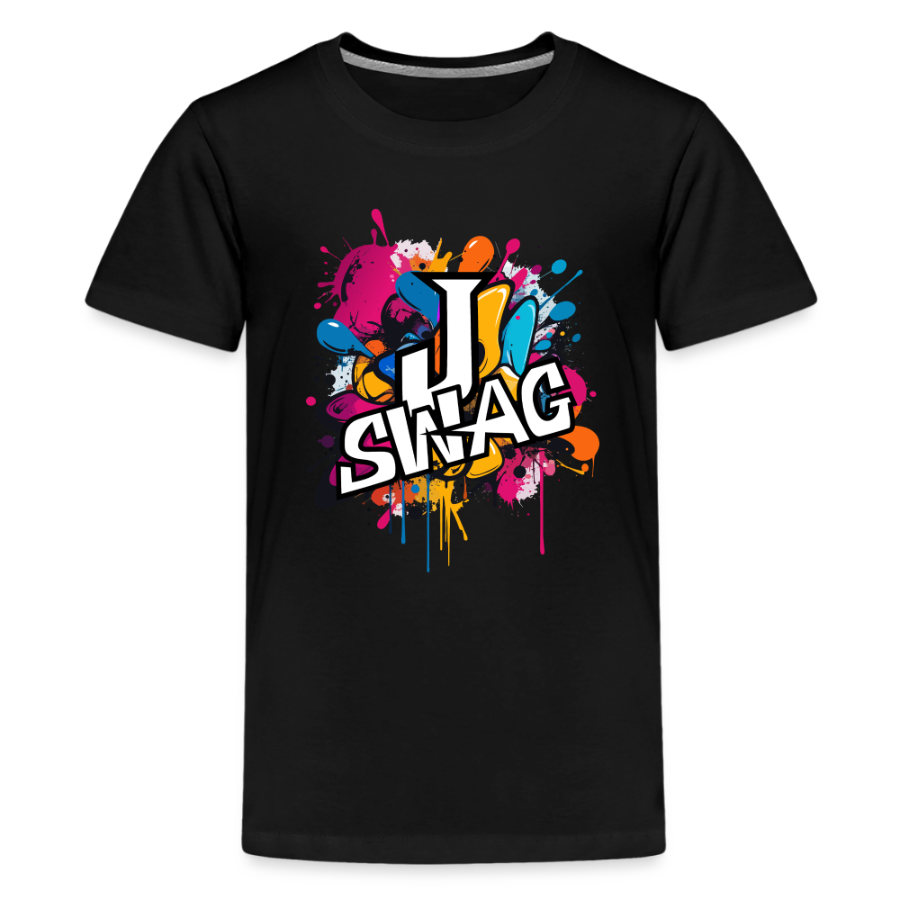 Jswag Logo  Kids' Premium T-Shirt - black