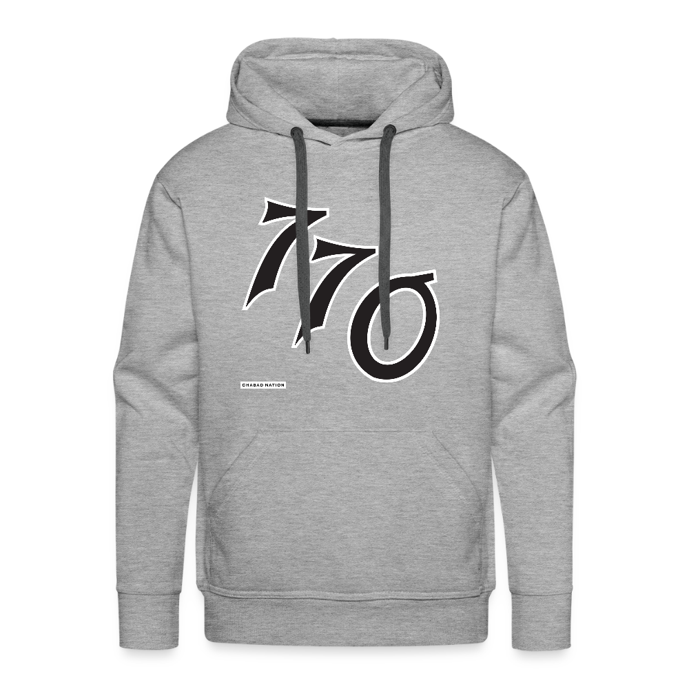 770 Men’s Premium Hoodie - heather grey