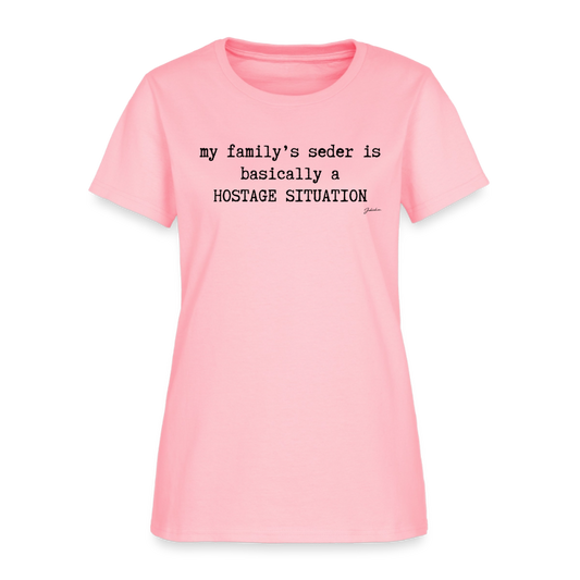 Seder Hostage Women's T-Shirt - pink