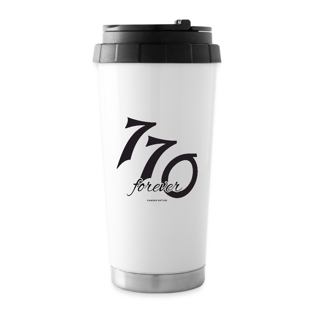 770 Forever 16 oz Travel Mug - white