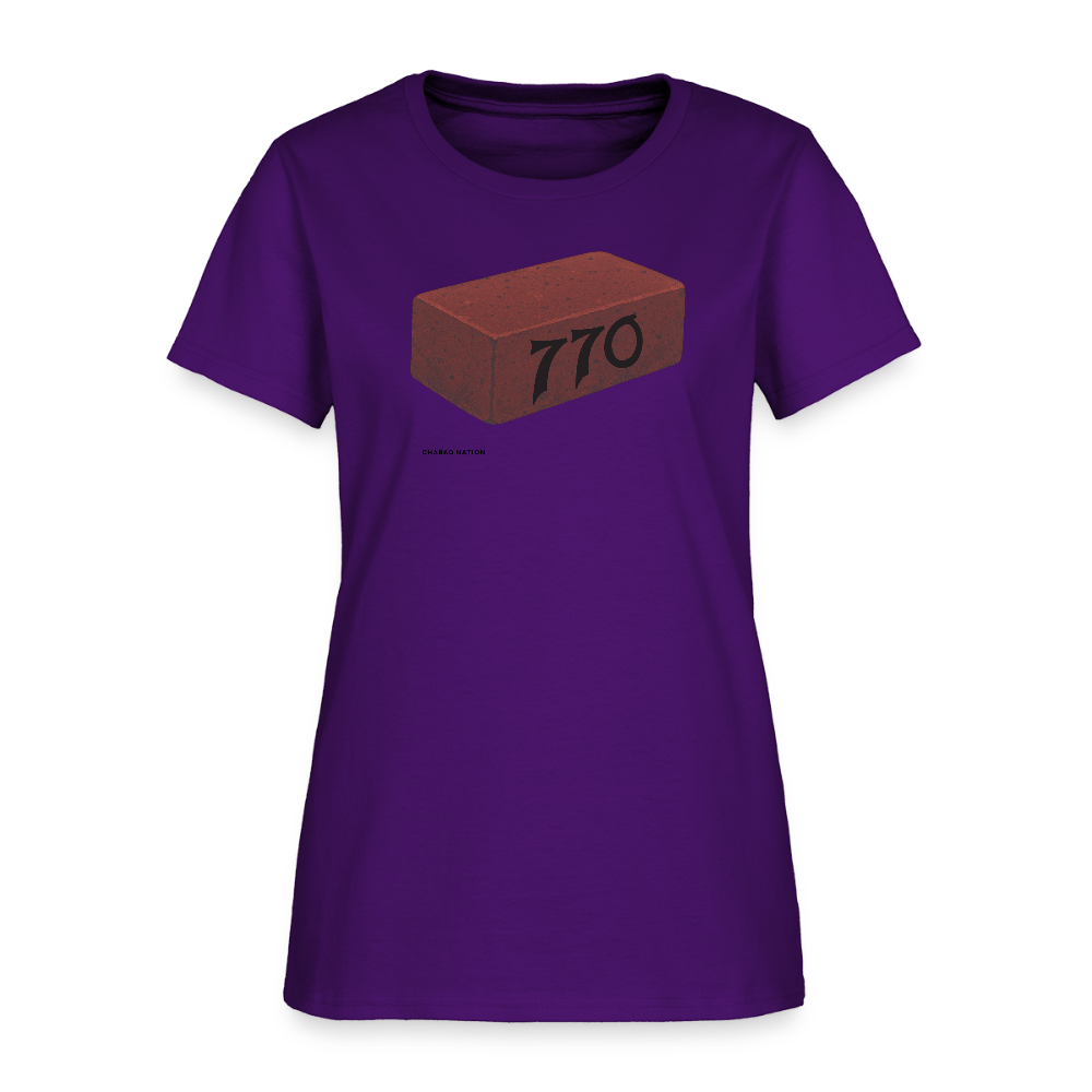 770 Solid Brick Women's T-Shirt - purple
