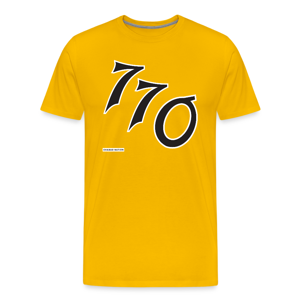 770 Men's Premium T-Shirt - sun yellow