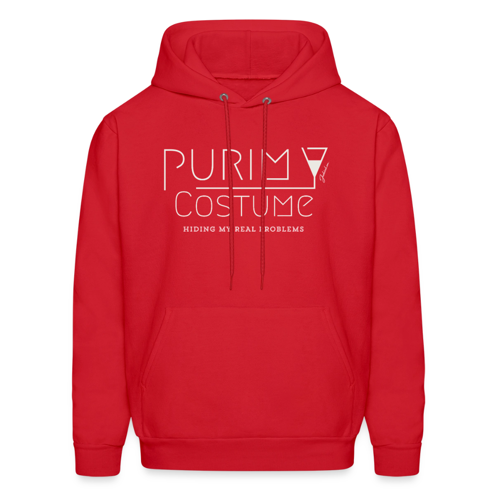 Purim Costume Men's Hoodie - red