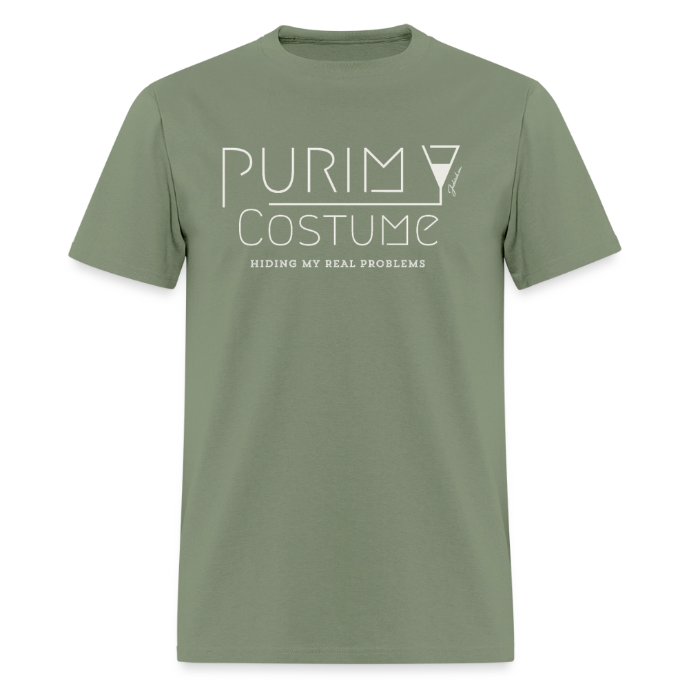 Purim Costume Men's T-Shirt | GILDAN 5000 - military green