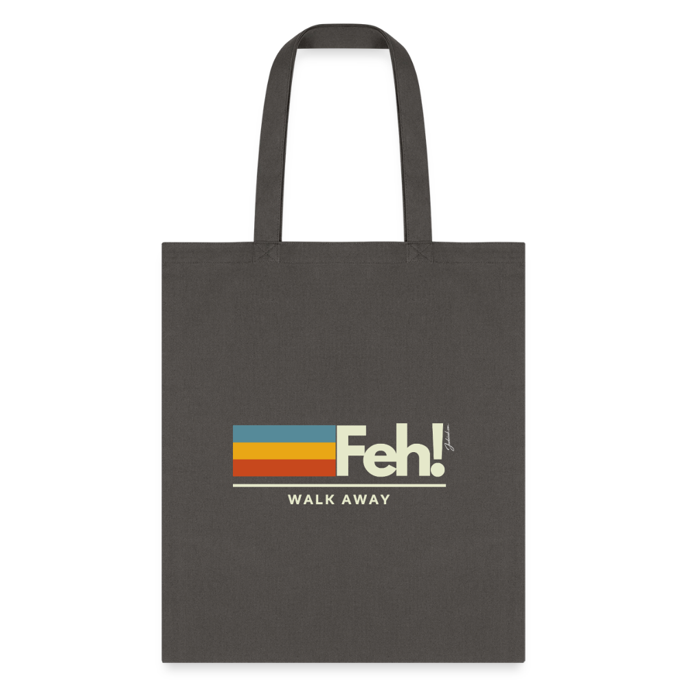 Feh! Tote Bag - charcoal