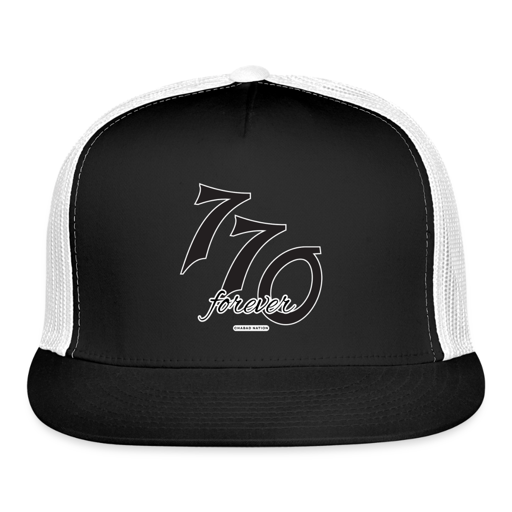 770 Forever Trucker Hat - black/white