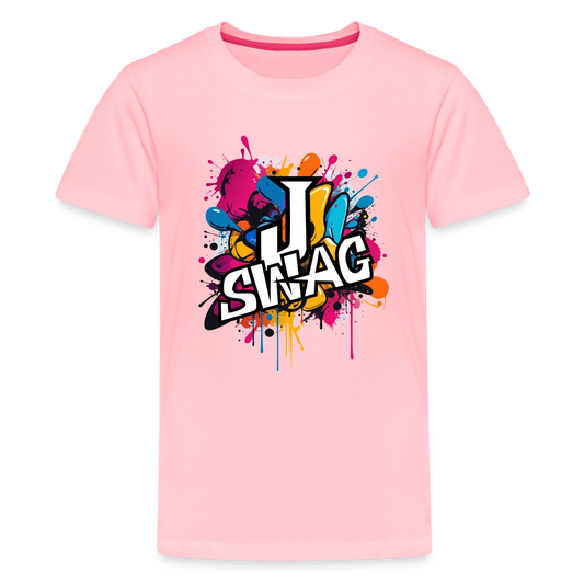 Jswag Logo  Kids' Premium T-Shirt - pink