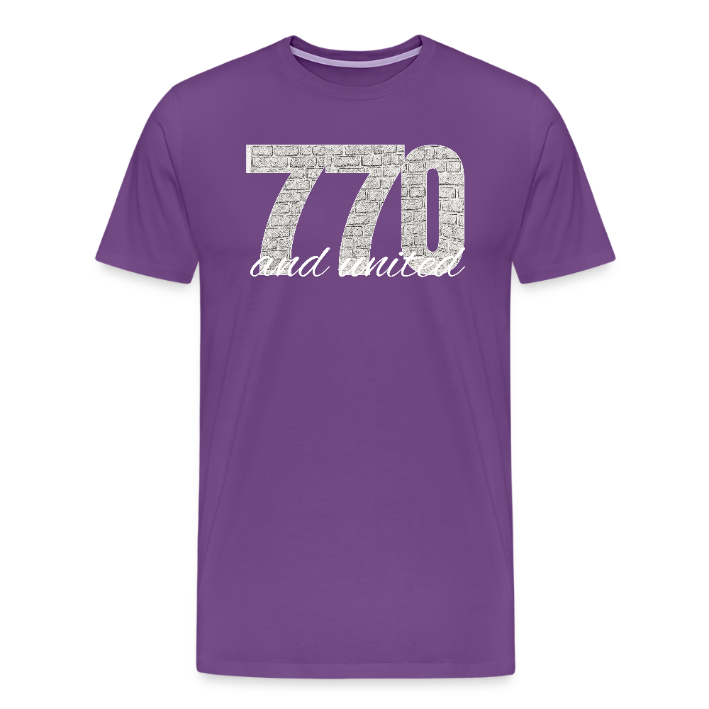 770 And United Light Men's Premium T-Shirt - purple