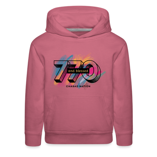 770 And Blessed Kids‘ Premium Hoodie - mauve