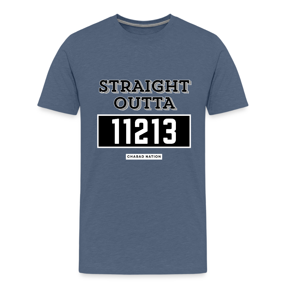 Straight Outta 11213 Kids' Premium T-Shirt - heather blue