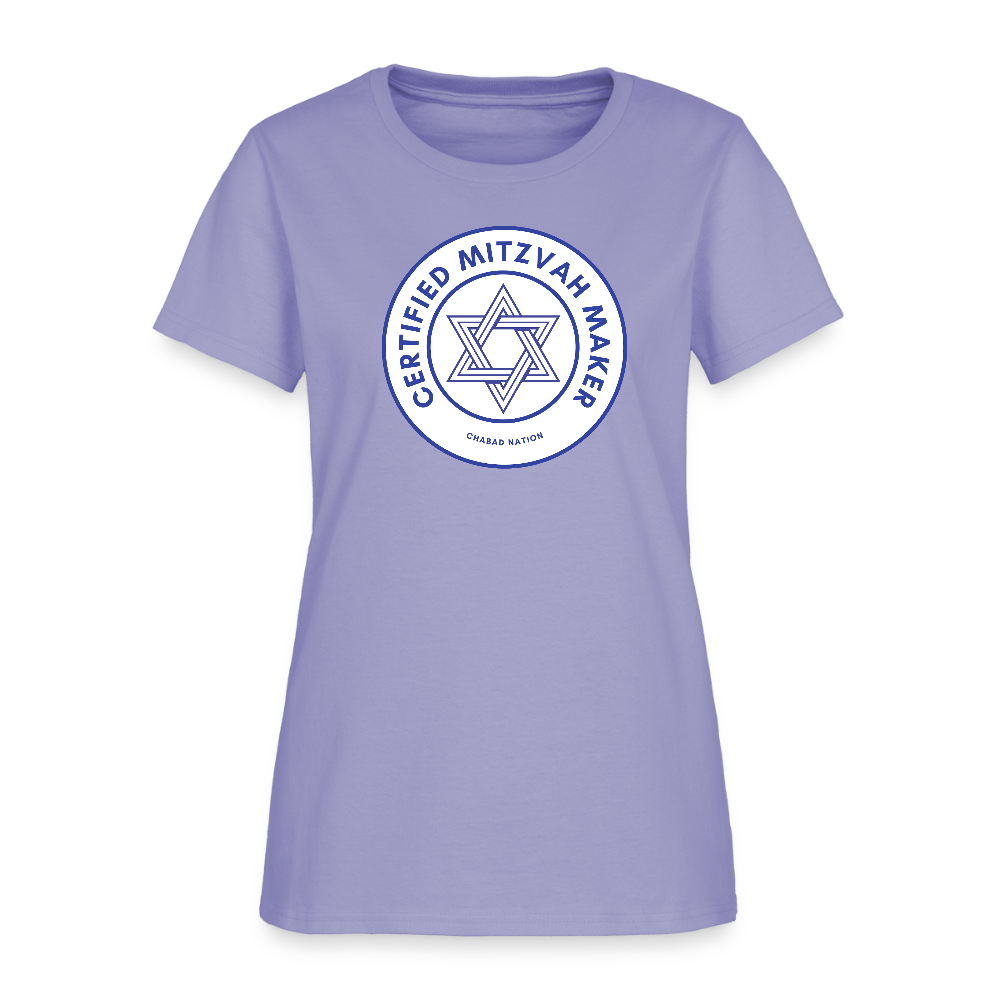 Certified Mitzvah Maker Women's T-Shirt - lavender