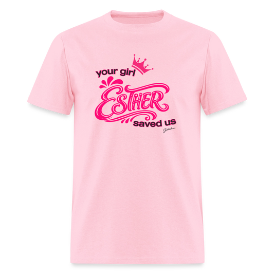 Your Girl Esther Men's T-Shirt | GILDAN 5000 - pink