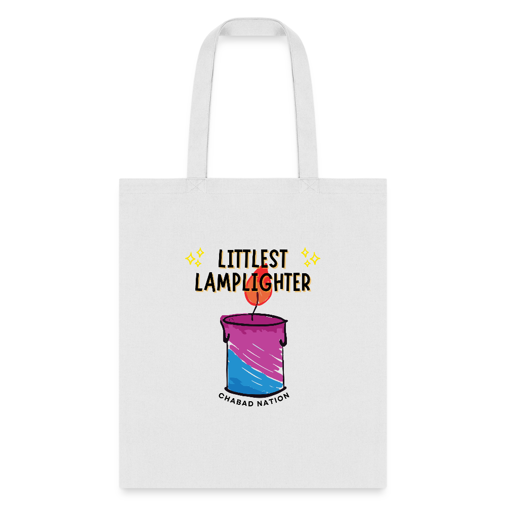 Littlest Lamplighter Tote Bag - white