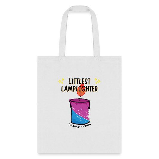 Littlest Lamplighter Tote Bag - white