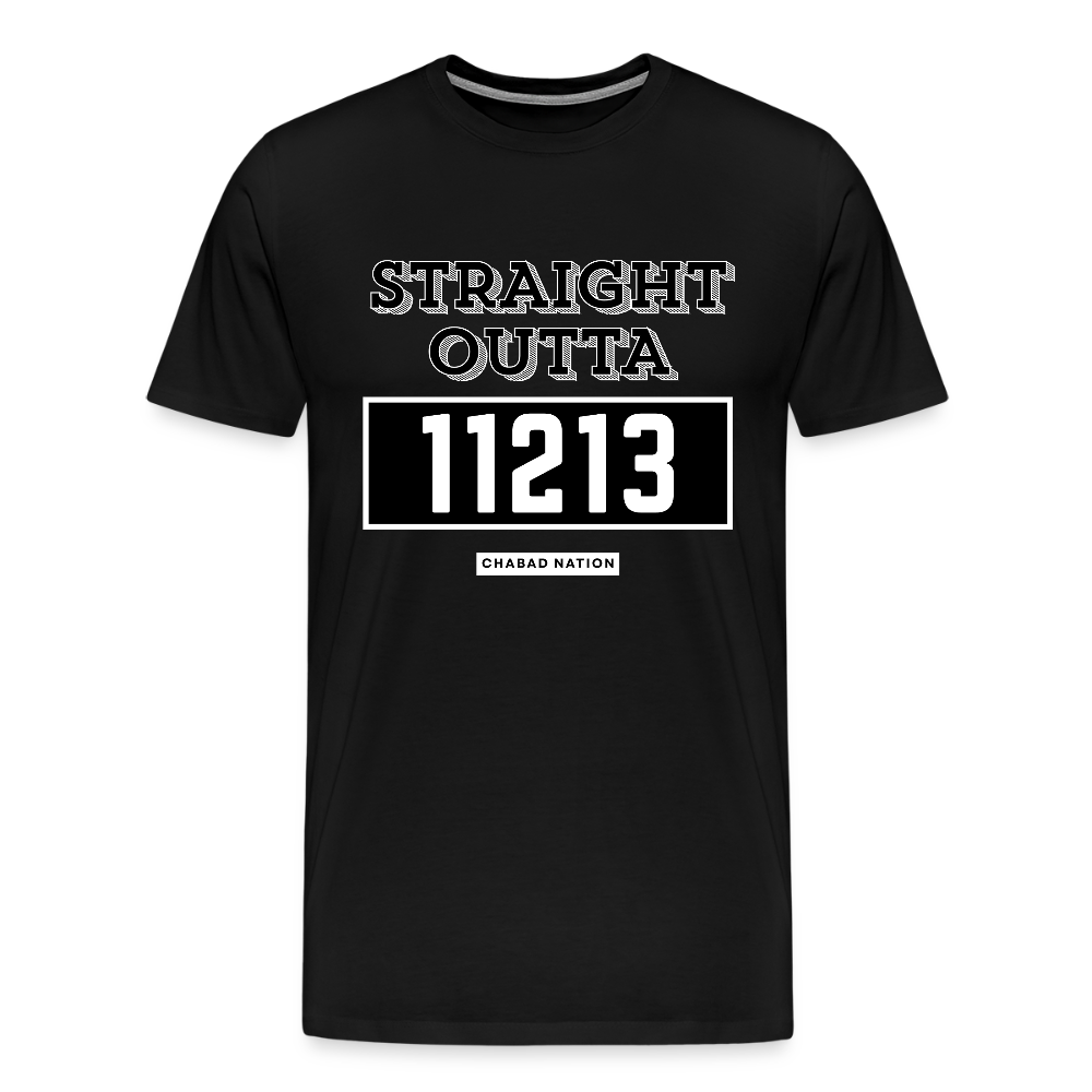 Straight Outta 11213 Men's Premium T-Shirt - black