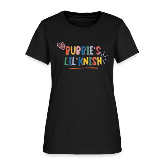Bubbie's Lil' Knish Women's T-Shirt - black
