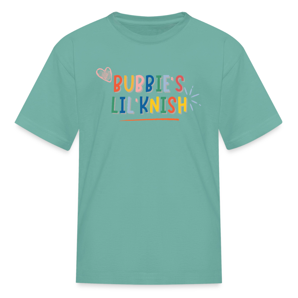 Bubbie's Lil' Knish Kids' T-Shirt - aquatic