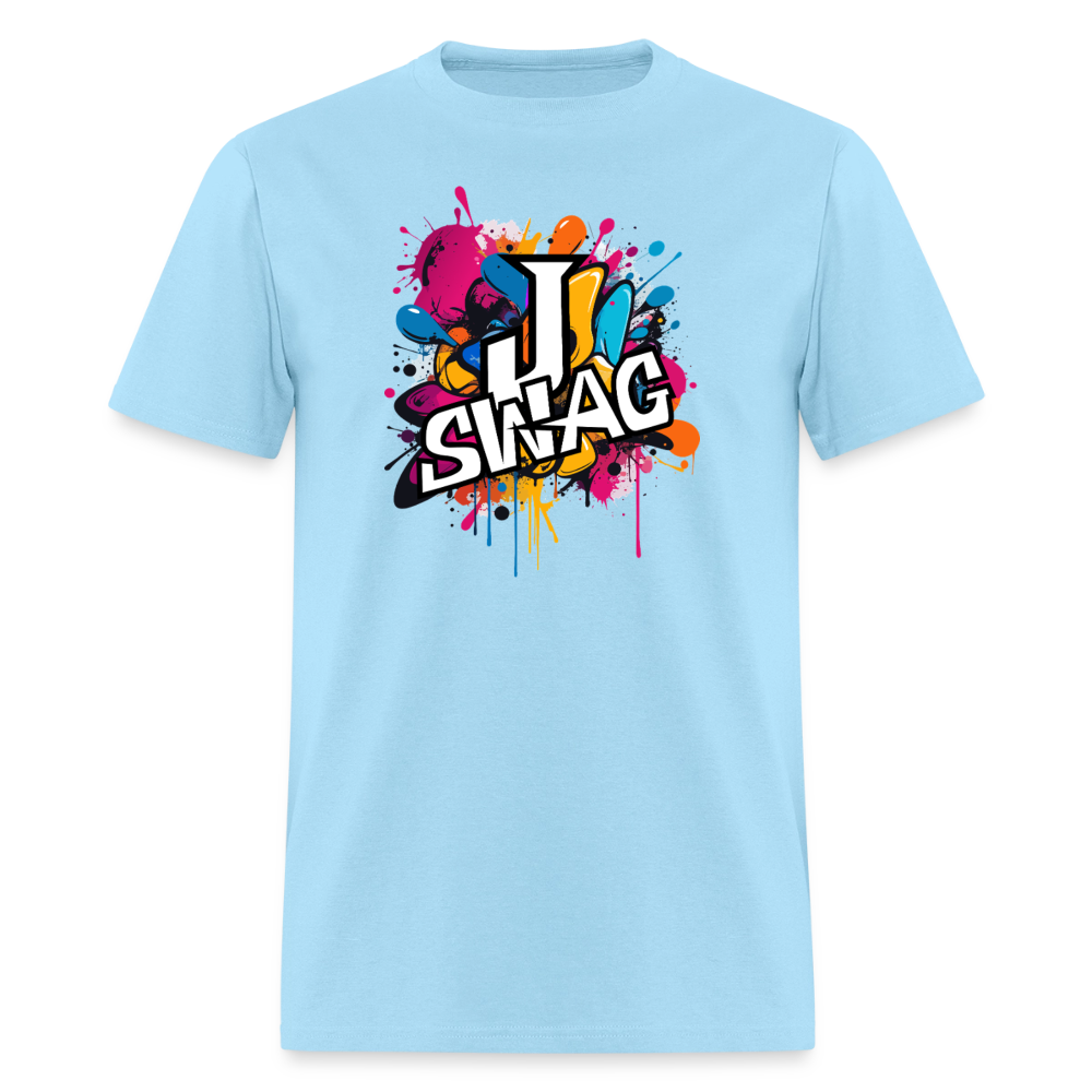 Jswag Logo  Men's T-Shirt | GILDAN 5000 - powder blue