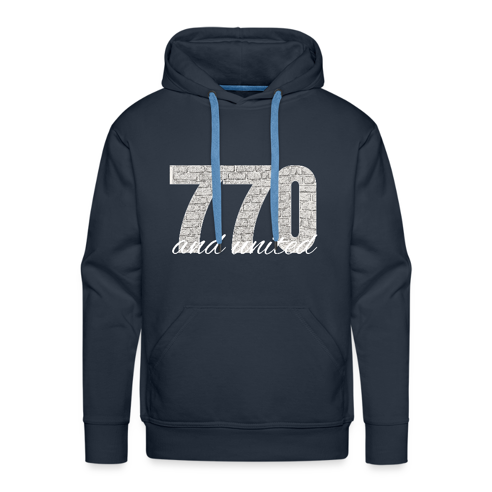770 And United Light Men’s Premium Hoodie - navy