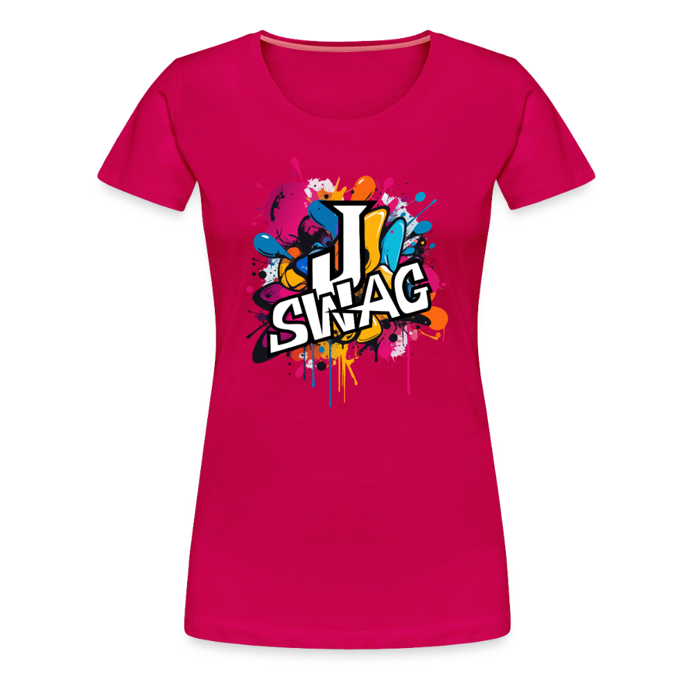 Jswag Logo  Women’s Premium T-Shirt - dark pink