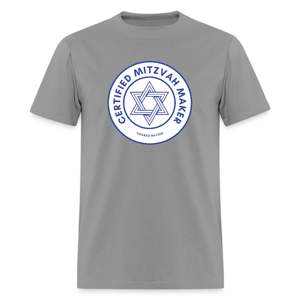 Certified Mitzvah Maker Men's T-Shirt | GILDAN 5000 - rock