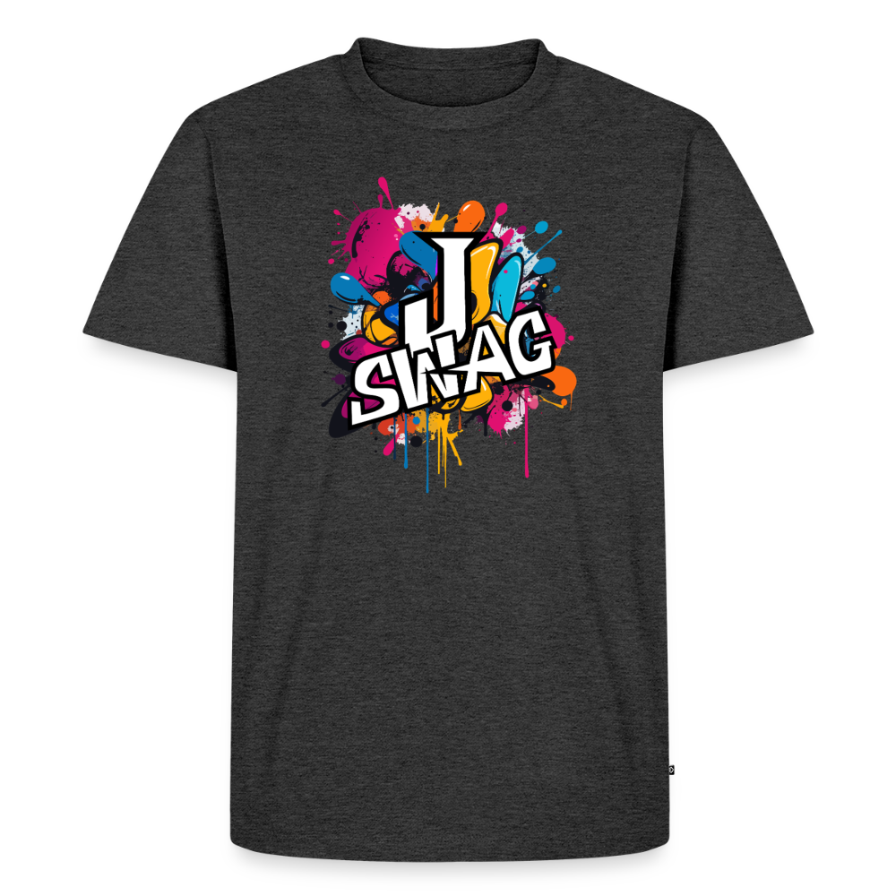 Jswag Logo Men's Premium T-Shirt - heather anthracite