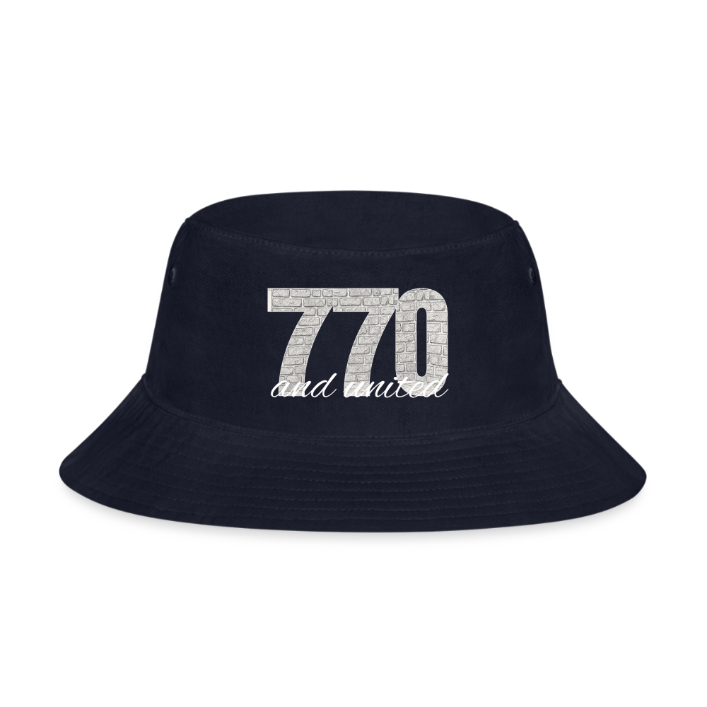 770 And United Light Bucket Hat - navy
