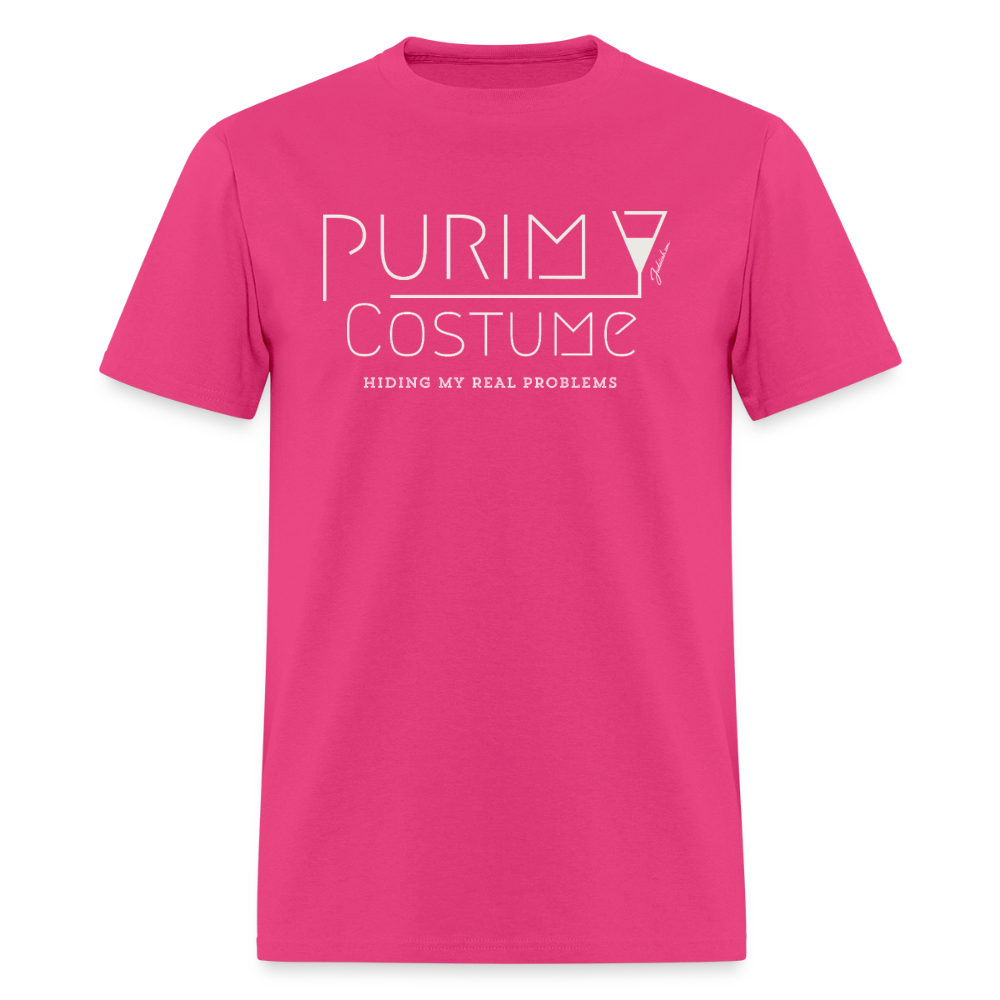 Purim Costume Men's T-Shirt | GILDAN 5000 - fuchsia