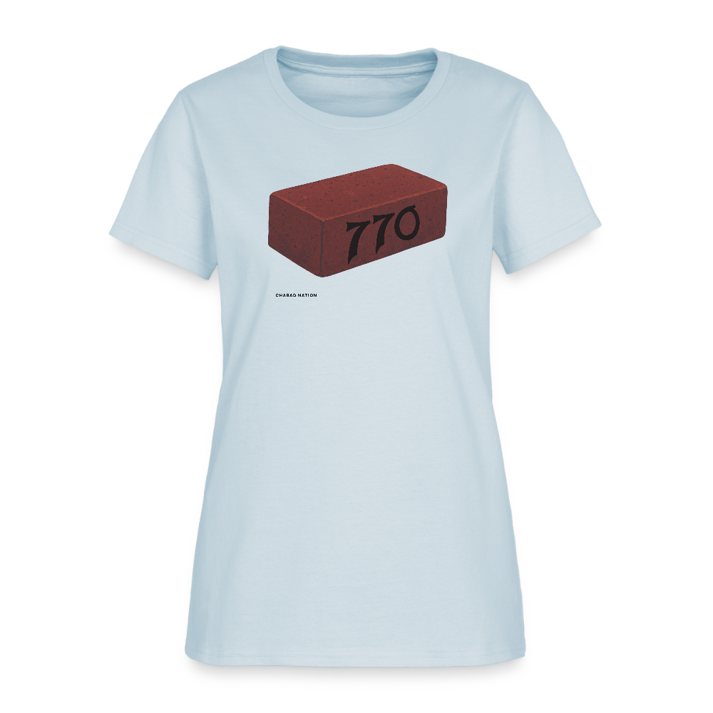 770 Solid Brick Women's T-Shirt - light blue