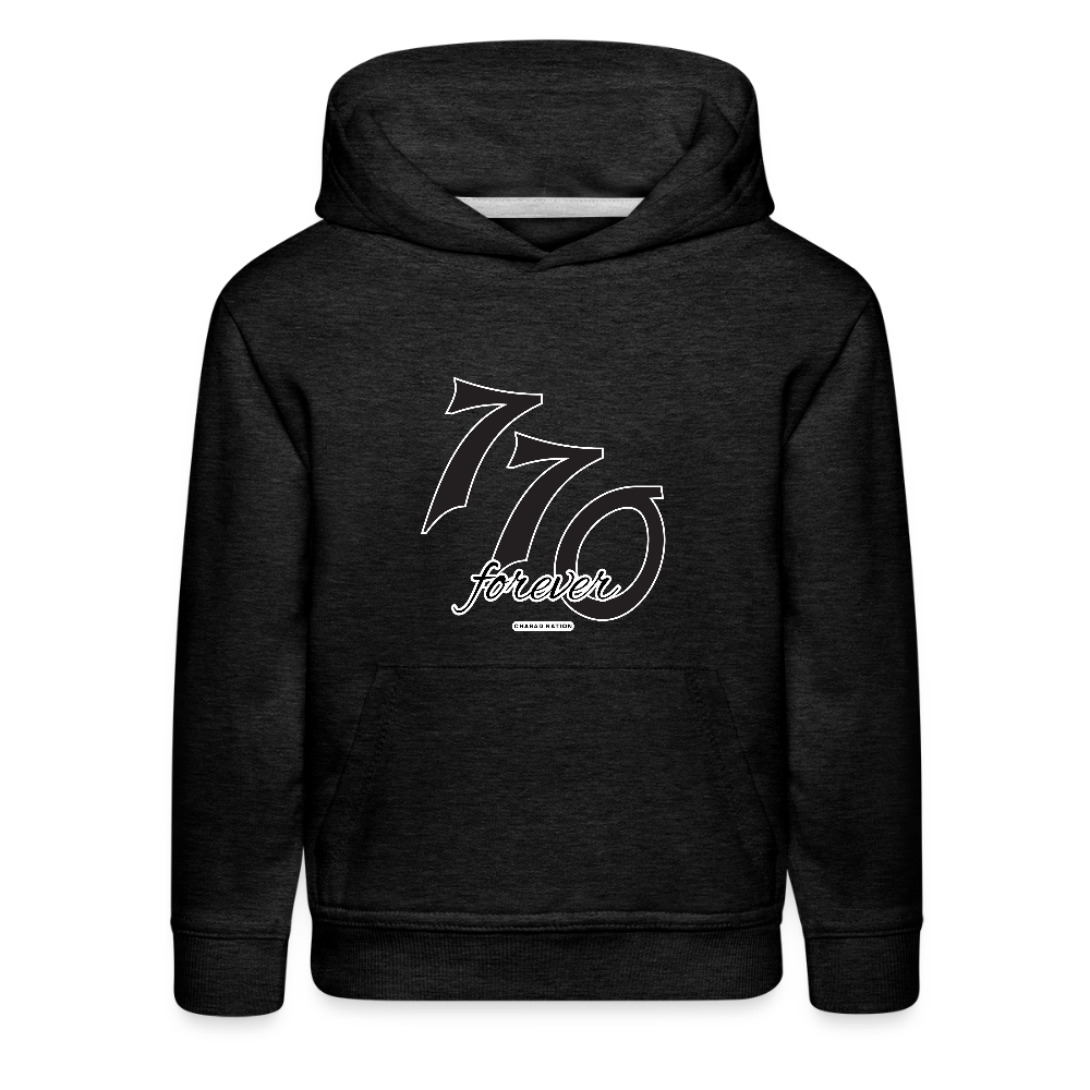 770 Forever Kids‘ Premium Hoodie - charcoal grey