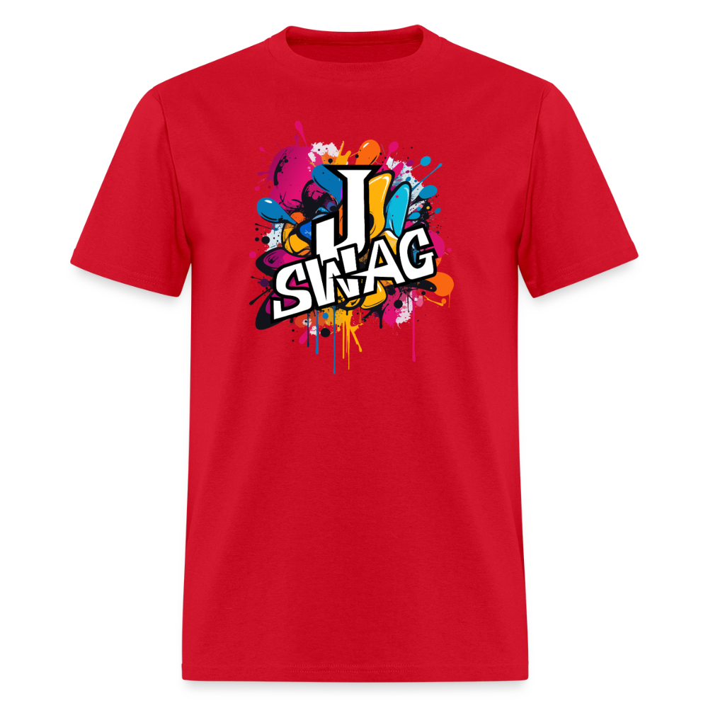 Jswag Logo  Men's T-Shirt | GILDAN 5000 - red