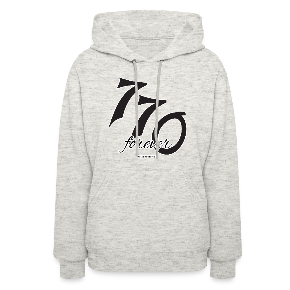 770 Forever Women's Hoodie - heather oatmeal