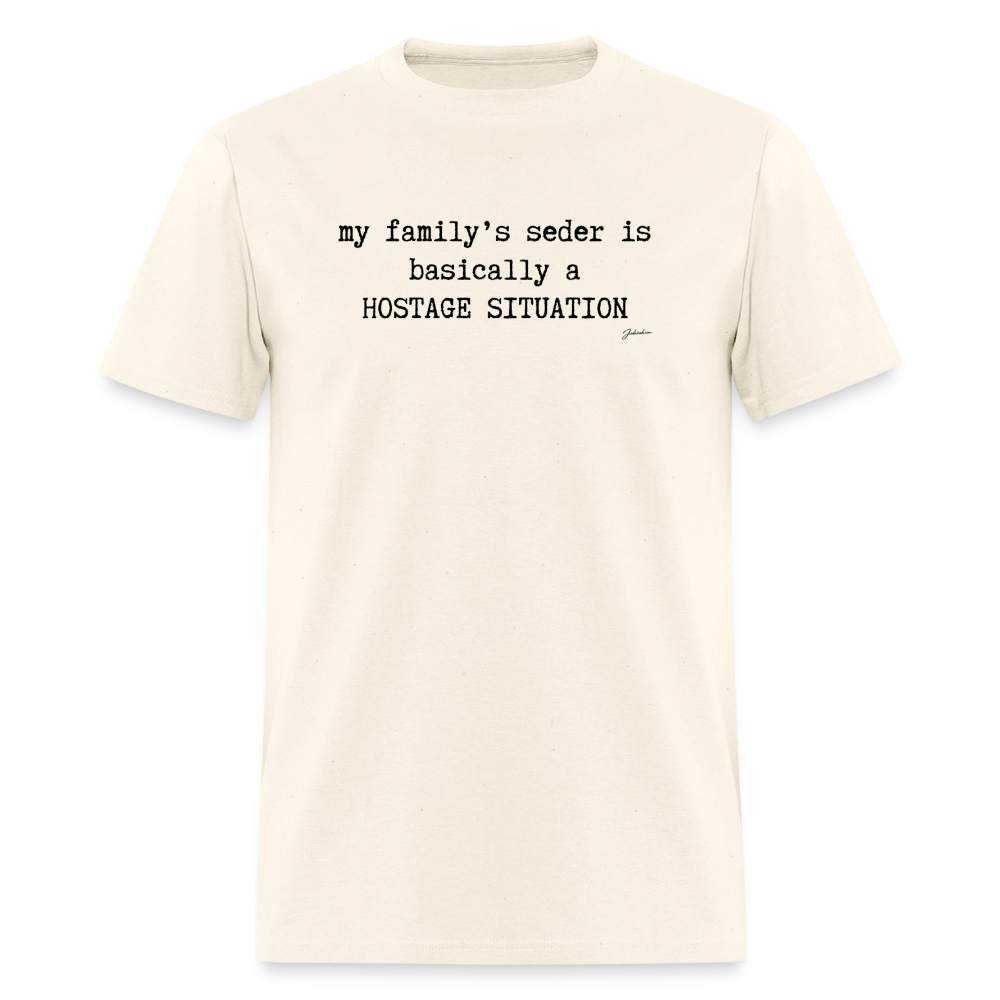 Seder Hostage Men's T-Shirt | GILDAN 5000 - sweet cream heather