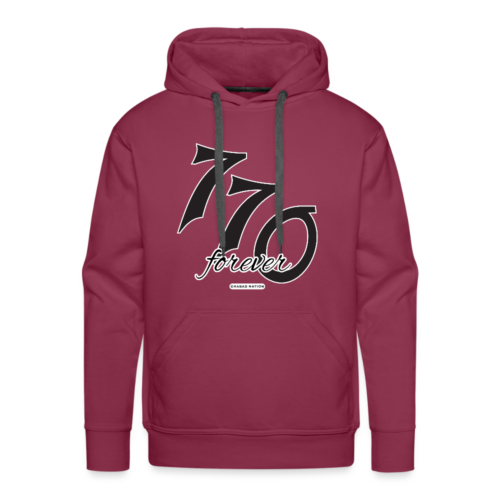 770 Forever Men’s Premium Hoodie - burgundy