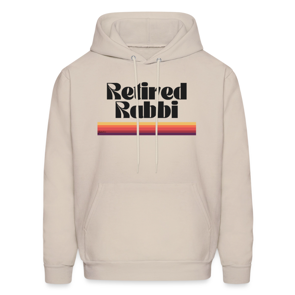 Retired Rabbi Men's Hoodie - Sand