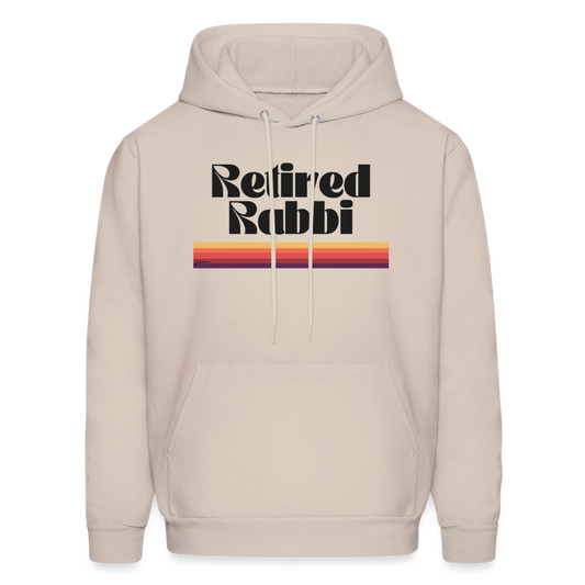 Retired Rabbi Men's Hoodie - Sand