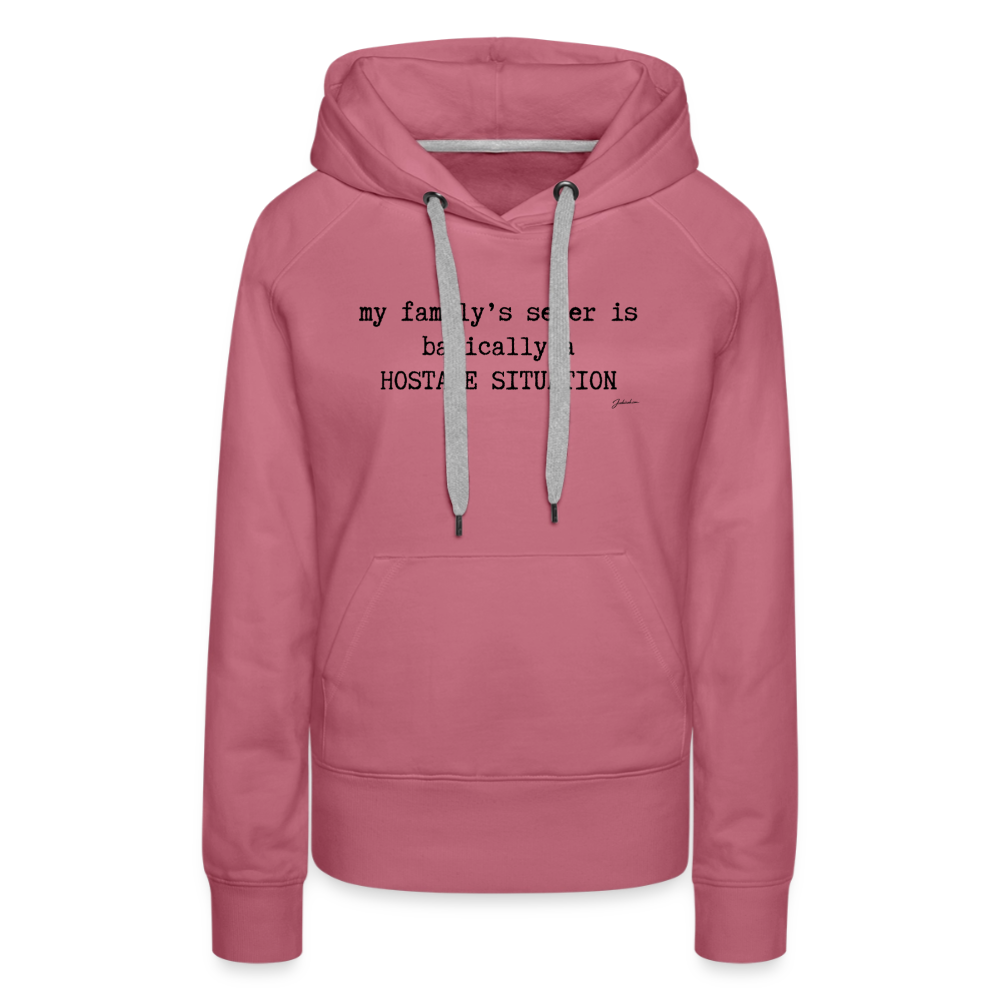 Seder Hostage Women’s Premium Hoodie - mauve