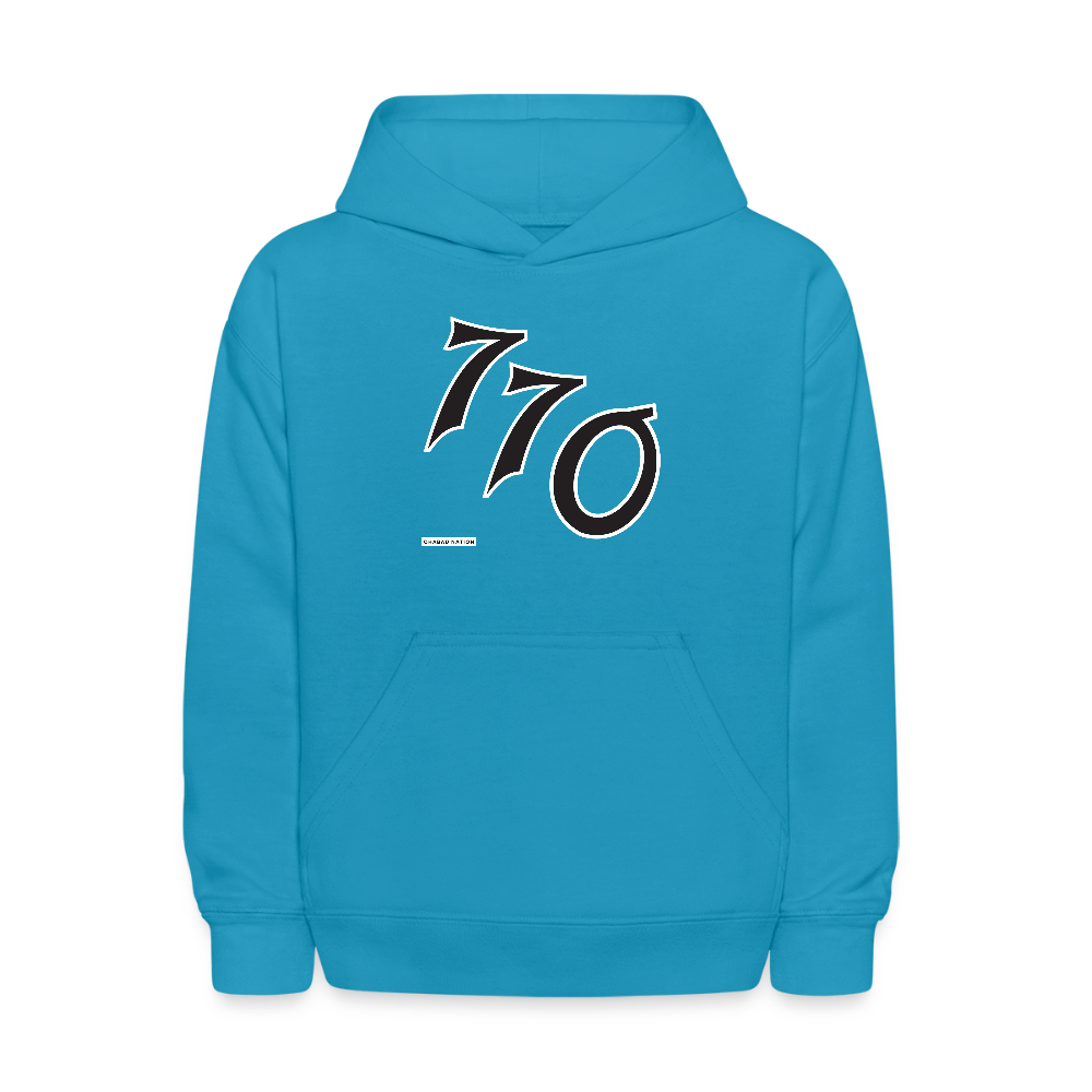 770 Kids' Hoodie - turquoise