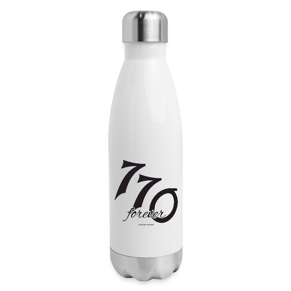 770 Forever Insulated Stainless Steel Water Bottle - white