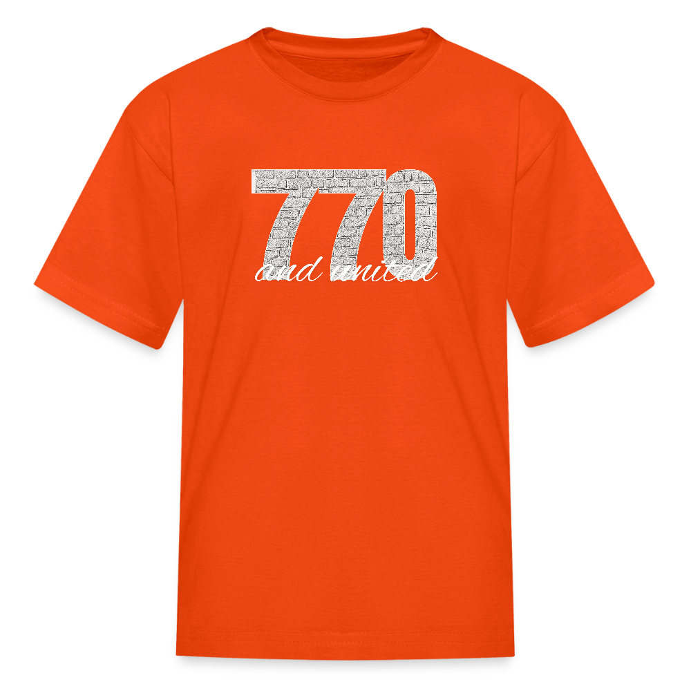770 And United Light Kids' T-Shirt - orange