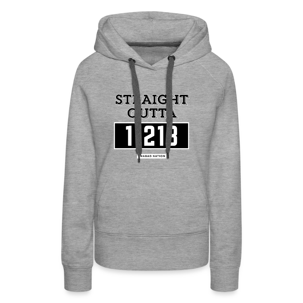 Straight Outta 11213 Women’s Premium Hoodie - heather grey
