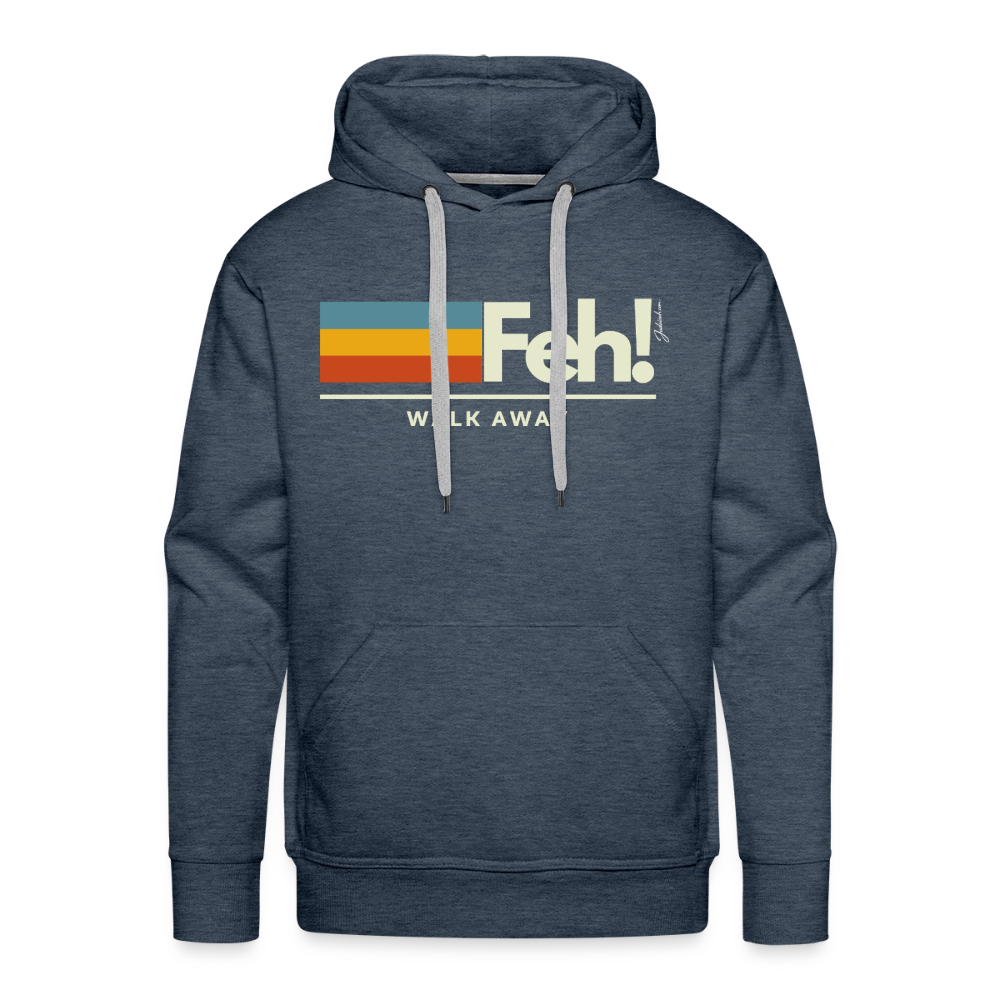 Feh! Men’s Premium Hoodie - heather denim