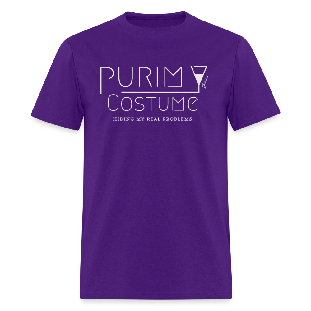 Purim Costume Men's T-Shirt | GILDAN 5000 - purple