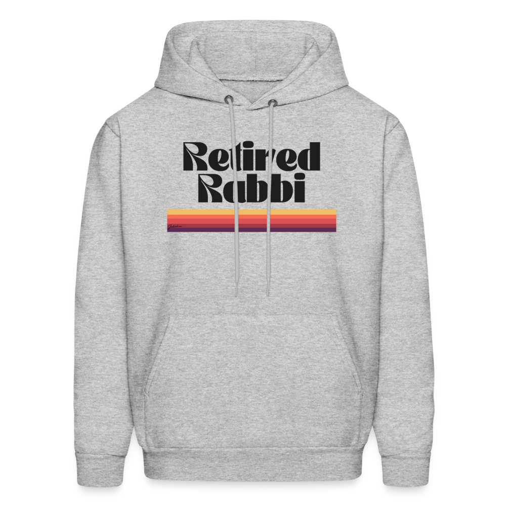 Retired Rabbi Men's Hoodie - heather gray