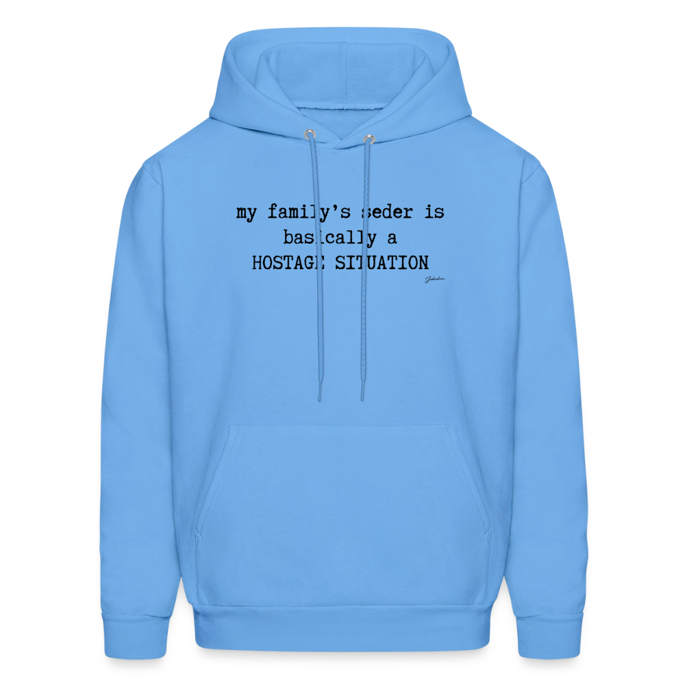Seder Hostage Men's Hoodie - carolina blue